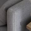 VIFAH SIGNATURE Contemporary design luxury soft 72 inch sofa with throw pillow